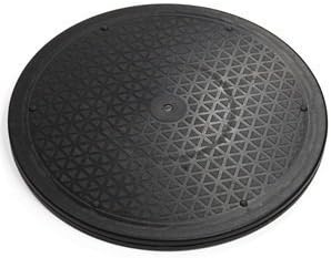 12 Inch Heavy Duty Rotating Swivel Steel Turntable Ball Bearings Stand Lazy Susan for Indoor/Outdoor Use with Monitor/TV