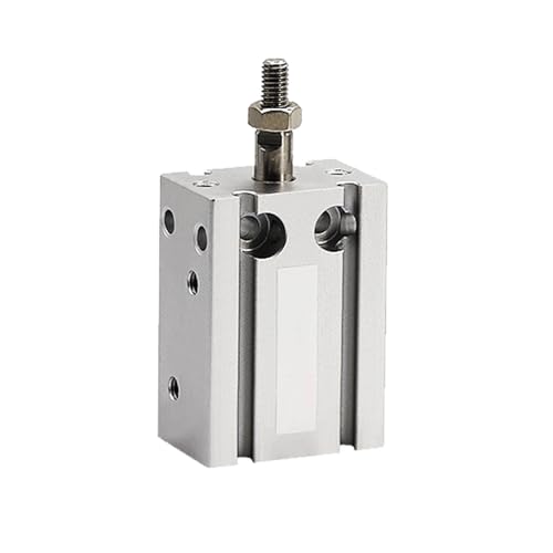 Cilindro neumático de aluminio CDU16 de diseño cuadrado multi-posición 2