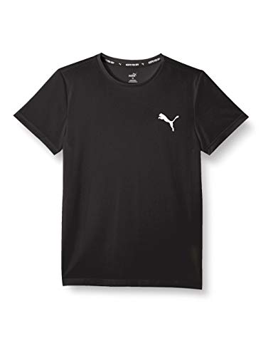 半袖 トレーニング シンプル ACTIVE ESS スモールロゴ Tシャツ ボーイズ 21年秋冬カラー プーマ ブラック 120