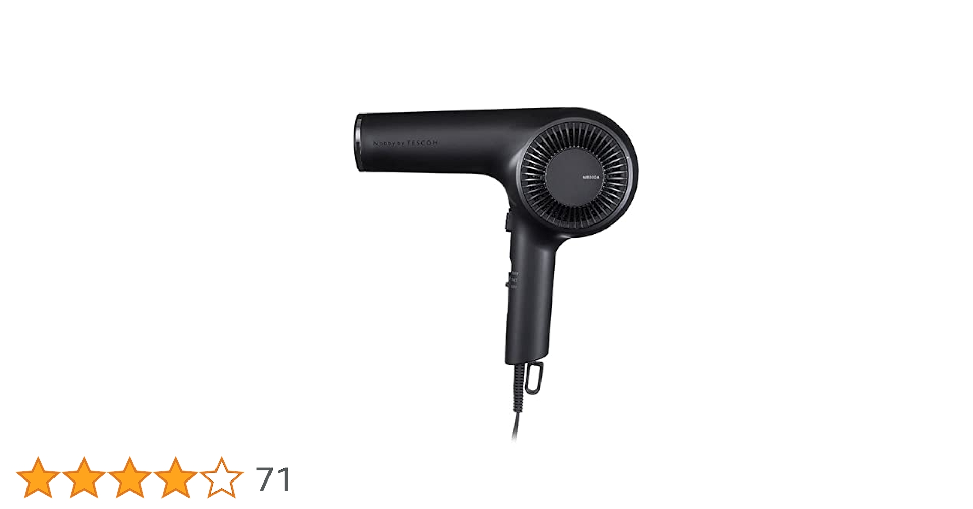 【未使用】TESCOM Nobby❤ NIB300Aヘアドライヤー 1200W プロフェッショナル プロテクトイオン ヘアードライヤー
