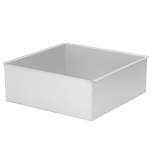 Syrisora Mold Cake Mold Anodized Aluminum Square Shape Baking Cake Mold Mousse Cake Bread Mould with Removable Bottom Cake Tool - Image 4