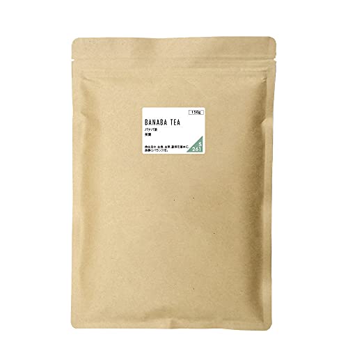 nichie バナバ茶 健康茶 100% 焙煎 バナバ 茶葉 リーフ フィリピン産 150g（Amazon）