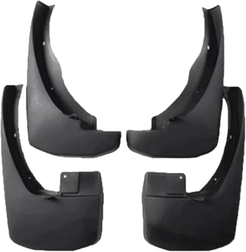 Guardabarros para Nissan Navara Frontier D40 de 2005 a 2016, faldones todoterreno negros 2