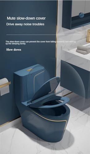 Inodoro de una pieza SDdPulse con descarga dual y diseño moderno de cerámica, 695x750x370mm miniatura 6