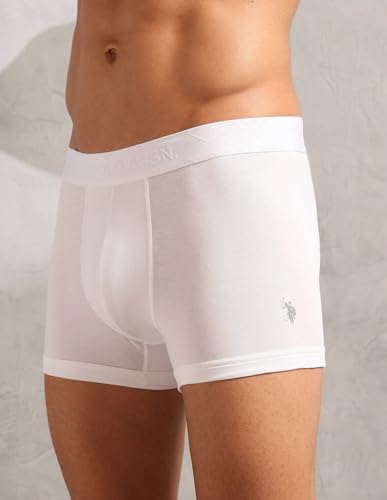 Image of U.S. Polo ASSN. Men's PT006 Bamboo Comfort Trunks for All-Day Freshness - Pack of 1