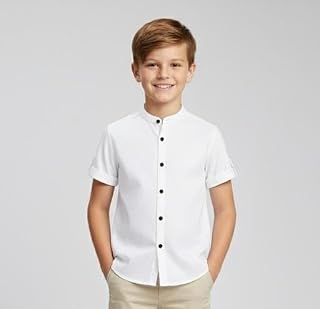 Boys Regular Fit Shirt Lightweight Cotton Material for All Day Comfort and Easy Movement Price In India