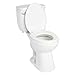 Signature Hardware 413995 Stalnaker 1.6 GPF Siphonic ADA Compliant Two-Piece Elongated Toilet - Seat Included