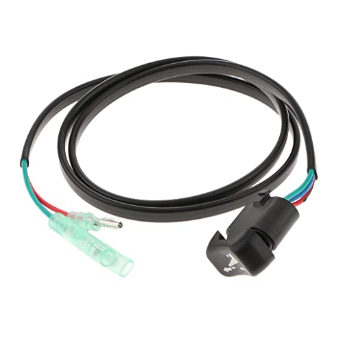 Interrupteur à bascule bateau Suzuki 37380-92E10 étanche pour commande trim - 2