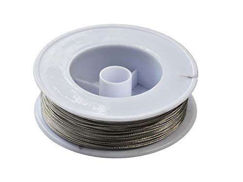 Kemo Electronic - Rocchetto 100m cavo acciaio inossidabile per recinzioni elettrificate alta tensione