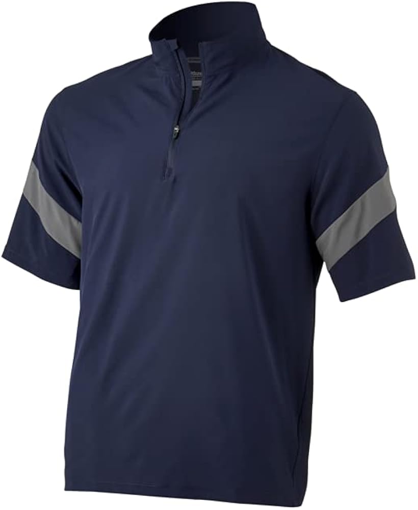 Mizuno Boys Youth Short Sleeve Hitting Jacket, NavyShade, M Amazon