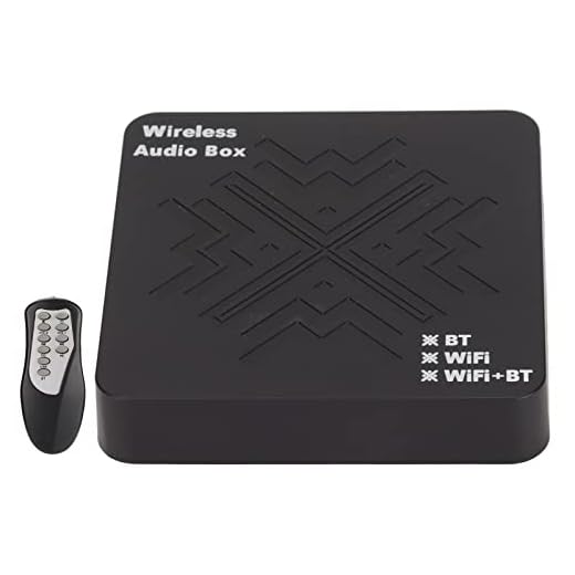 Caixa de áudio inteligente de alta fidelidade, ajuste de efeito de som digital equalizador de fibra óptica sem fio caixa de recepção de música de áudio para smartphone tablet