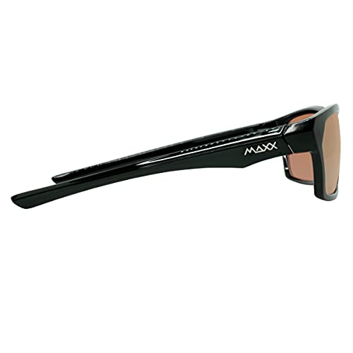 Maxx Cobra 2.0 HD Lenses Black Frame Sports Sunglasses2