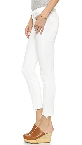 PAIGE Women's Verdugo Ankle Jeans-Distressed Optic White3