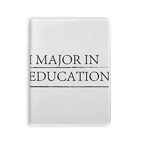 Carnet de notes souple I Major in Education pour étudiants
