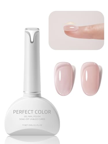 PERFECT COLOR Builder Gel Para Uñas 15ml Milky Pink Nude