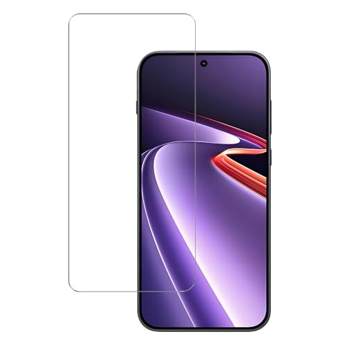 [2 Packs] Tempered Glass Screen Protector for OnePlus Ace 6 Ultra, HD Clear Screen Guard for OnePlus Ace 6 Ultra