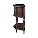 Coaster Home Furnishings - Brenda - Engineered Wood - 2-Doand Demilune Console Table with 38-Inch Tabletop, Open Shelf, and Tip-Over Restraint - Entryway, Living Room & Hallway - Brown 950059