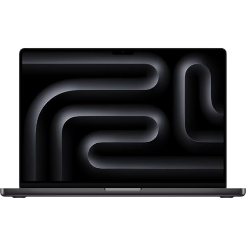 2023 Apple MacBook Pro con Chip Apple M3 Pro Chip (16-pulgadas, 18GB RAM, 512GB de Almacenamiento SSD) (QWERTY English) Negro Espacial (Reacondicionado)