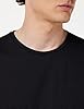 Fruit of the Loom Men's Iconic, lightweight Ringspun Tee, 5 Pack T-Shirt, Black (Black 36), XXXX-Large (Size:4XL) (pack of 5) #3