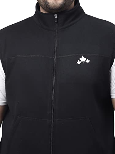 Image of Men's Black Full Sleeve Plus Size Sweatshirt & Hoodey for Boy's (MS 0006)