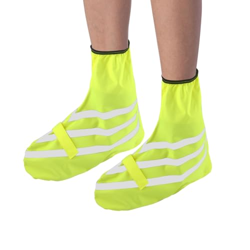 VOSSOT wasserdichte Überschuhe Fahrrad, Regenschutz Schuhe Reflektierend,...