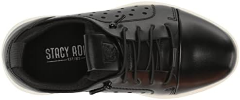 Stacy Adams Boy's Halden Elastic Lace Sneaker, Black, 6.5 Big Kid | Image 4