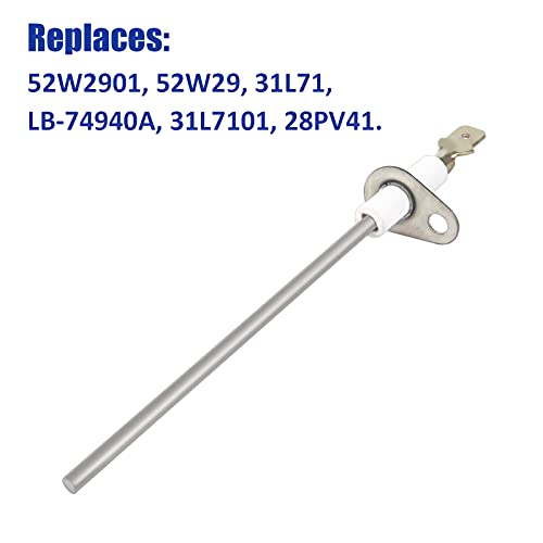 52W29 Furnace Flame Sensor Replacement for Lennox Armstrong Ducane Replace 52W2901 LB-74940A 31L7101 31L71 Fit G40 G41 G50 G51 G60 G61 G71 LUXRILIX