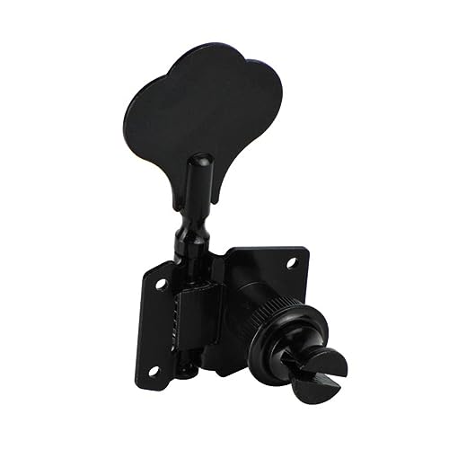 ibasenice Tuners Acoustic Guitar Tuning Pegs for 4 Strings Bass Guitar Locking Tuners Left Tuning Peg Supplies
