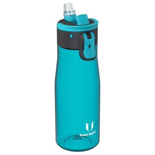 Sparrow 1L TouchFlow Tritan Water Bottle – BPA Free – Straw Drinking Bottles Suitable for Sports, Schools, Outdoors