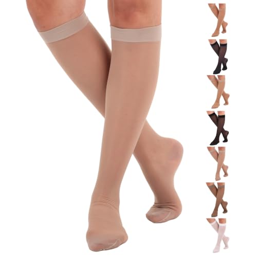 Image of ABSOLUTE SUPPORT Sheer Womens Compression Socks 15-20 mmHg
