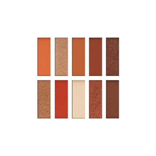 Image of Glam21 Shades of Trend Eyeshadow Palette | 10 Highly Pigmented Shades |Smudge Free & Long-Lasting| Shimmery Finish| 4gm - Shade -01