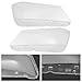 NTINGDE Pair Front Headlight Lens Cover Compatible with BMW X3 F25 2011 2012 2013 2014 Left and Right Headlight Lens Cover Headlamp Lens Cover Headlight Lampshade Clear