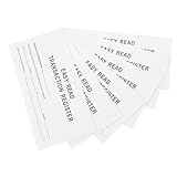 CAXUSD 冊 支票簿 大きな文字で見やすい 人用融管理 ノートレット チェック情報の迅速記録と検索に