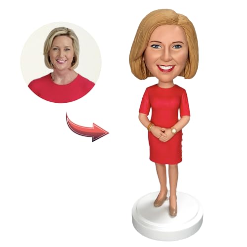 Yolie DZ100QS Stylishbobblehead Custom Bobblehead,Personalized Custom Full,Custom Personalized Unique Handmade Bobbleheads Figurine,Action Figure Based thumb #5