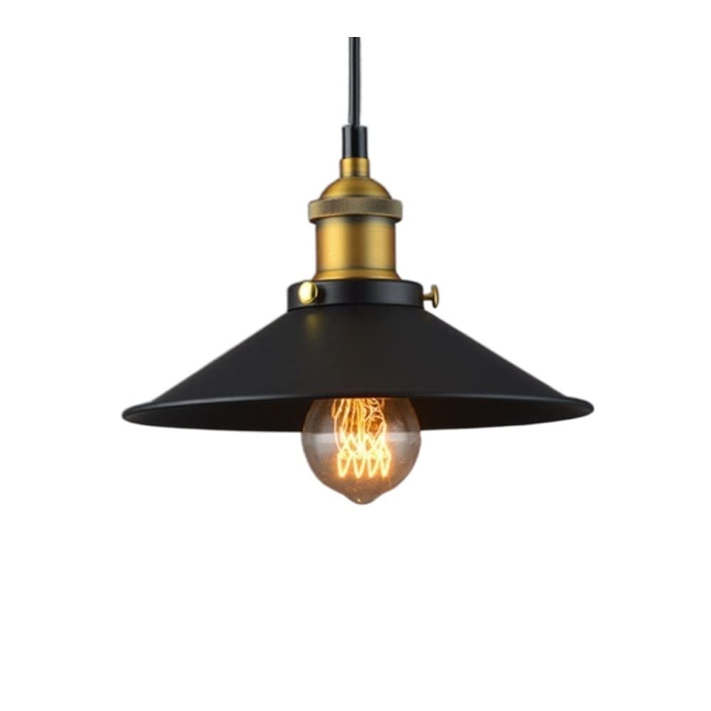 Éclairage de Base E27 Noir pour Rénover un Plafond Sombre Style Loft Industriel