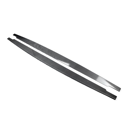 Faldones laterales para M3 E90 E92 E93 2005-2013 con panel de extensión estilo MP en look carbono 7