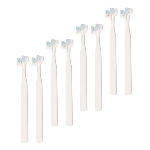 Garneck 8Piezas Cepillo Para Perros y Ergonómico y Flexible Limpieza y Efectiva Para Mascotas