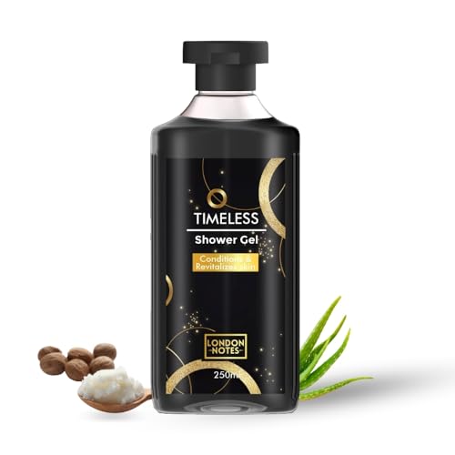 Image of London Notes Shower Gel- Timeless For Gentle Cleansing, Deep Moisturization & Nourishment, provides pleasant aroma with Aloevera & Shea Butter, 250ml