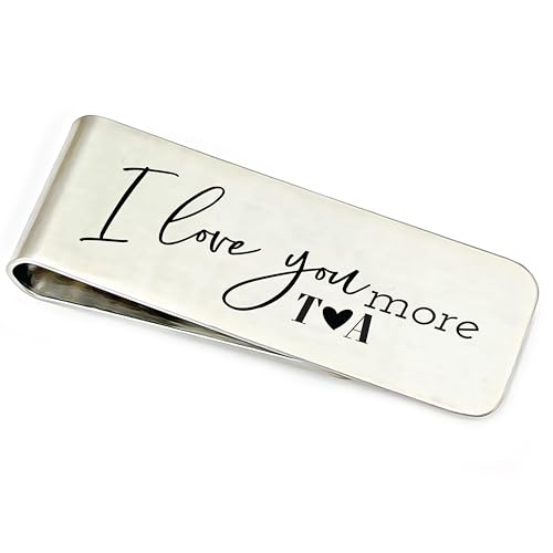 Attention Money Clip Don't Want World's Attention Just Yours Clip Personalized Gift Wallet Money Personal Wallet Money Clip Men's Gift Idea LOVE-YOU-MORE-MONEY