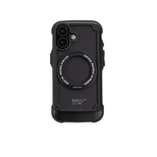 �yROOT CO.�z[iPhone17��p]GRAVITY Shock Resist Tough & Basic Case Plus.(�u���b�N)