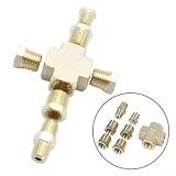 Öldrucksensoradapter und Ölmessgerät-Armatur, für NPT-Gewindekonverter-Kit mit /8 auf /4 Zoll Adaptern, Motorsensor-Montagehalterung für Automobilwerkzeuge