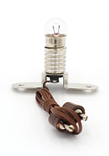 Krippenbeleuchtung Laterne 27 BELI-BECO 435 Skalenlampe für Puppenhaus oder Krippe mit Beleuchtung...