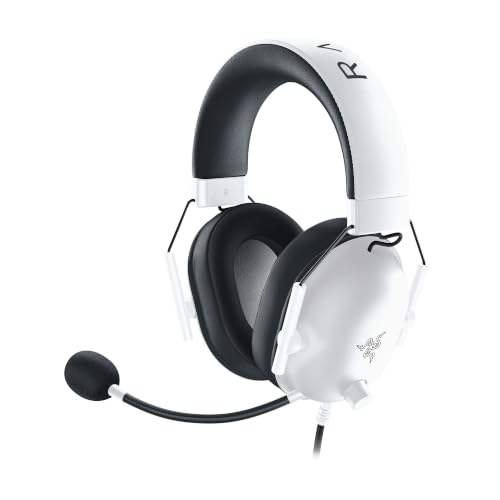 美品☆RAZER BLACKSHARK V2 PRO WHITE EDIRION Headset Blackshark V2 X Mercury Branco Razer - RZ0403240700