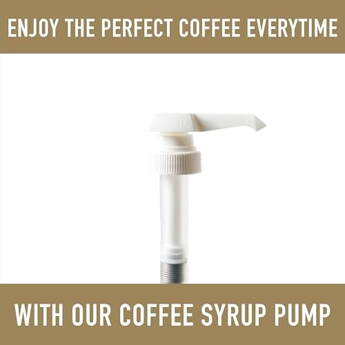 Matteo's Coffee Syrup Pump Dispenser, Bottle Pumps for Syrup, Skinny Syrup Pump for 750ml Bottles - Perfect Syrup Dispenser and Drink Pump for Coffee Bar (1 Pack) — view 3