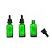 Yizhao Verde Frasco Cuentagotas Cristal 30ml, Botellas Cuentagotas con [Pipeta Cuentagotas Cristal],...