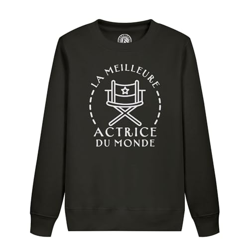 Sweatshirt enfant la meilleure actrice du monde pour théâtre et cinéma