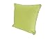 CB Home & Style Outdoor Garten Kissen Garngefärbt Uni Wasserabweisend 45 x 45 cm (Grün)