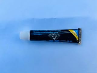 Joysim Crème anesthésiante pour tatouage 10g, anti-douleur, microblading semi-permanent, épilation, engourdie, accessoire de tatouage