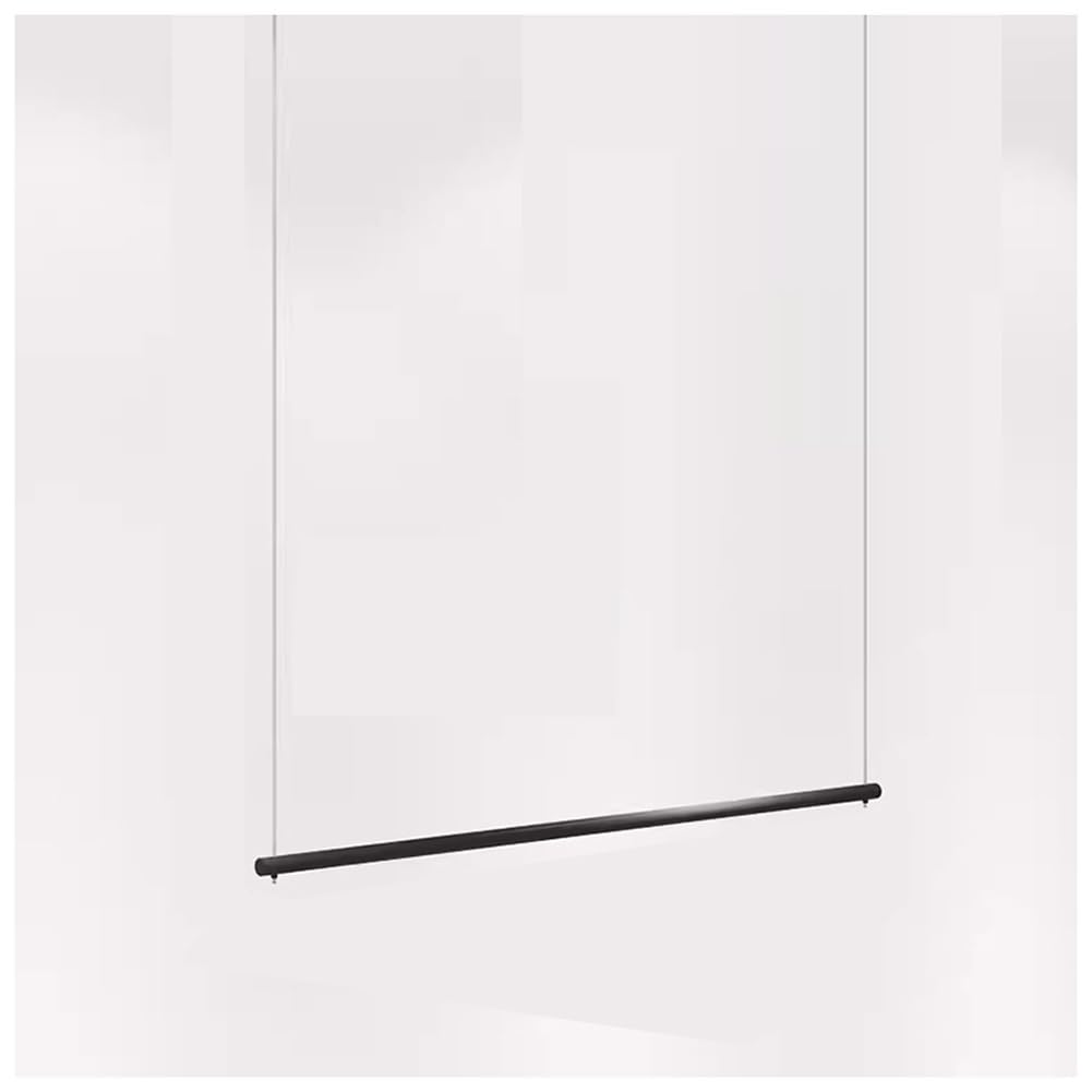 JYBNBBE Adjustable Height Clothing Rack for Boutique Retail, Wedding Dress Display and Garment Storage, Metal Ceiling Hanger,Black-c-80cm