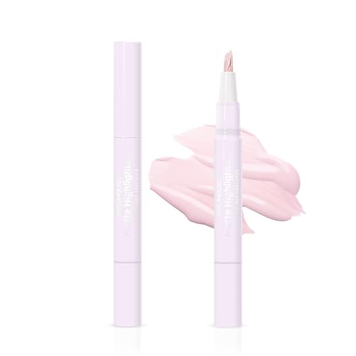 VIOLA HOUSE Penna Correttore, Antirughe Borse e Occhiaie, riduce Imperfezioni e Discromie, Finish Luminoso, Effetto Opacizzante, Pennino a Forcella per un Facile Utilizzo (Rosa)